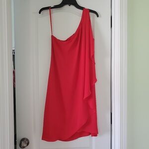BCBGMAZARIA RED DRESS SIZE XS
